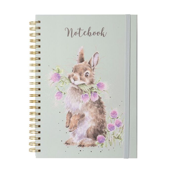 Wrendale Designs 'Head Clover Heels' Rabbit A4 Notebook